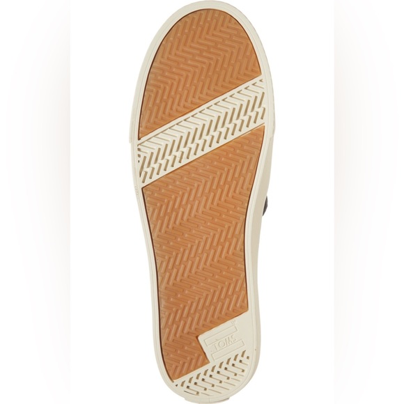 SOLD~NWOT ✨ Tom’s Leather Sunrise Slip-On Sneaker - Picture 4 of 4